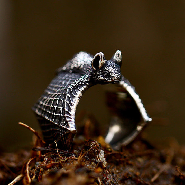 HANDCRAFTED YGGDRASIL MAMMEN STYLE STERLING SILVER RING