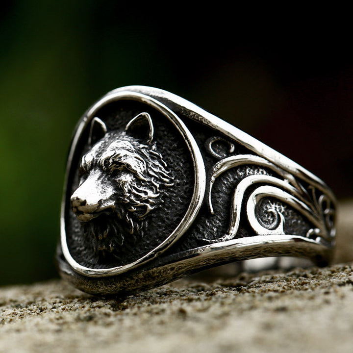 ALIEN MUTANT SYMBIOTE STAINLESS STEEL RING