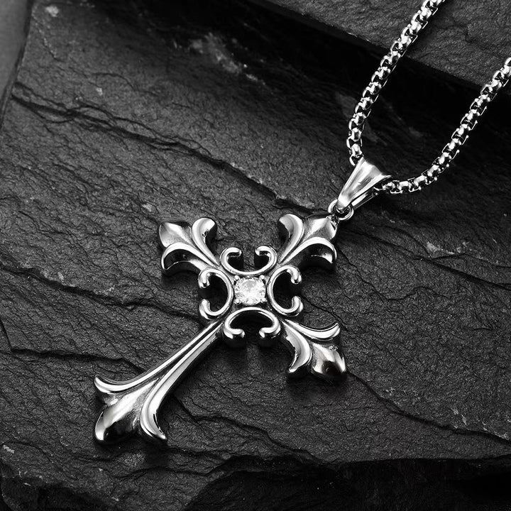 CROSS STAINLESS STEEL PENDANT