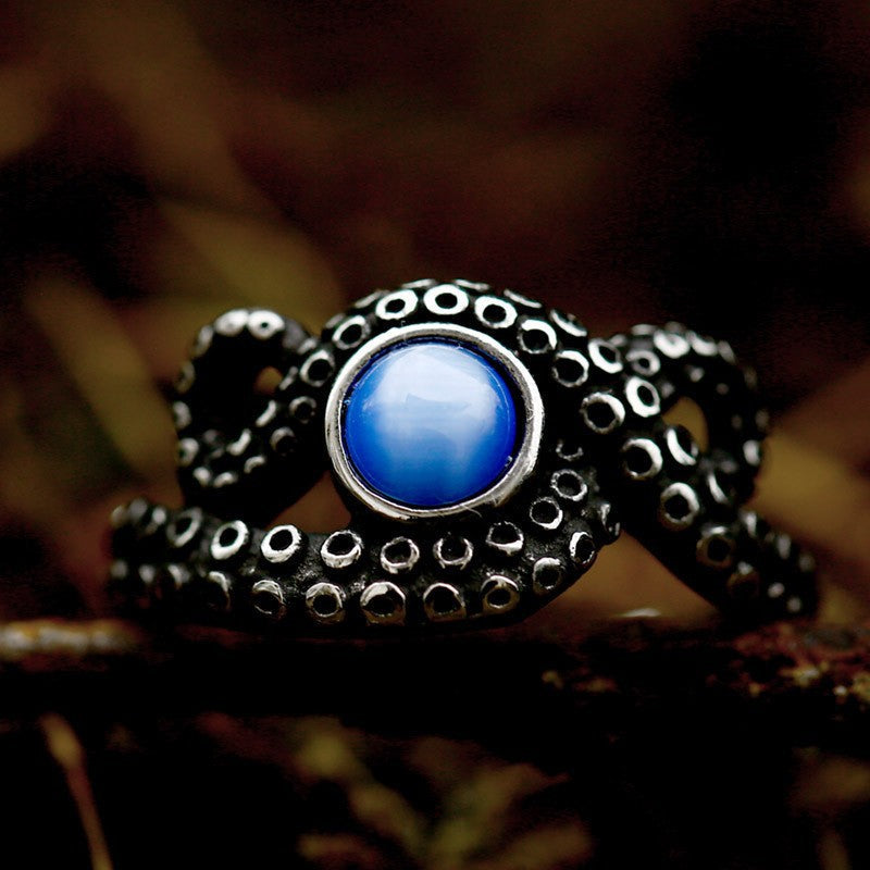 HANDCRAFTED YGGDRASIL MAMMEN STYLE STERLING SILVER RING