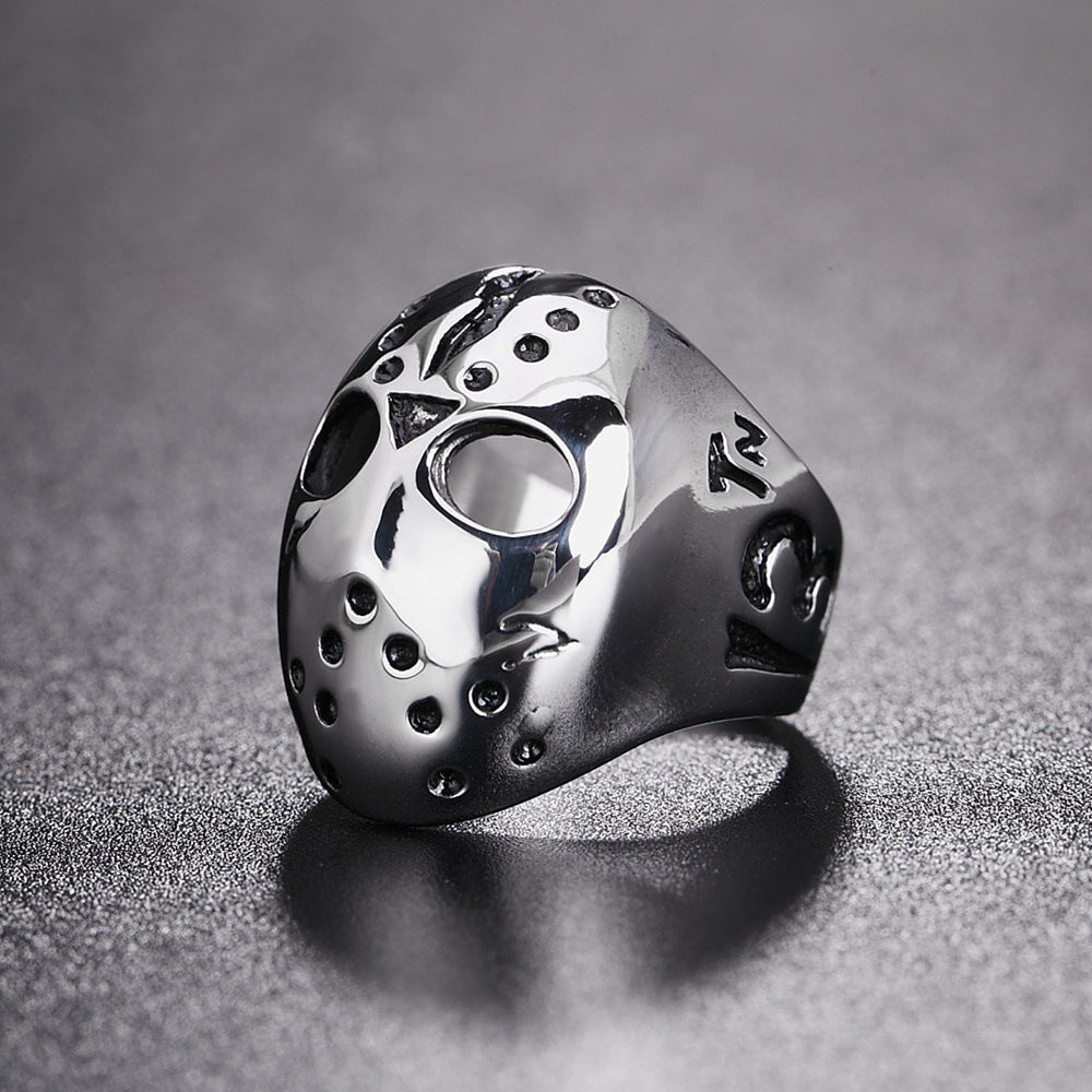 JASON VOORHEES STAINLESS STEEL THE 13TH RING