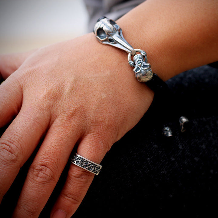 VINTAGE CELTIC KNOT STAINLESS STEEL RING