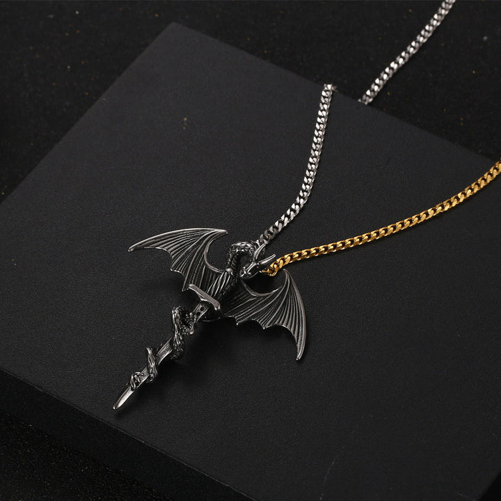 DRAGON STAINLESS STEEL PENDANT