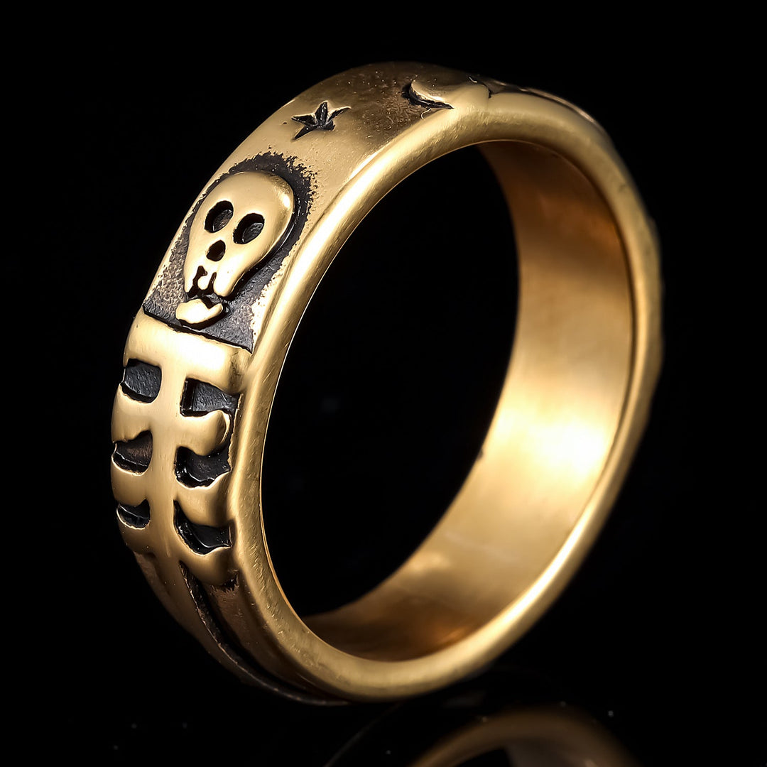 TILL DEATH DO US PART STAINLESS STEEL RING