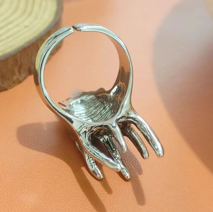 HELM OF SAURON STAINLESS STEEL RING