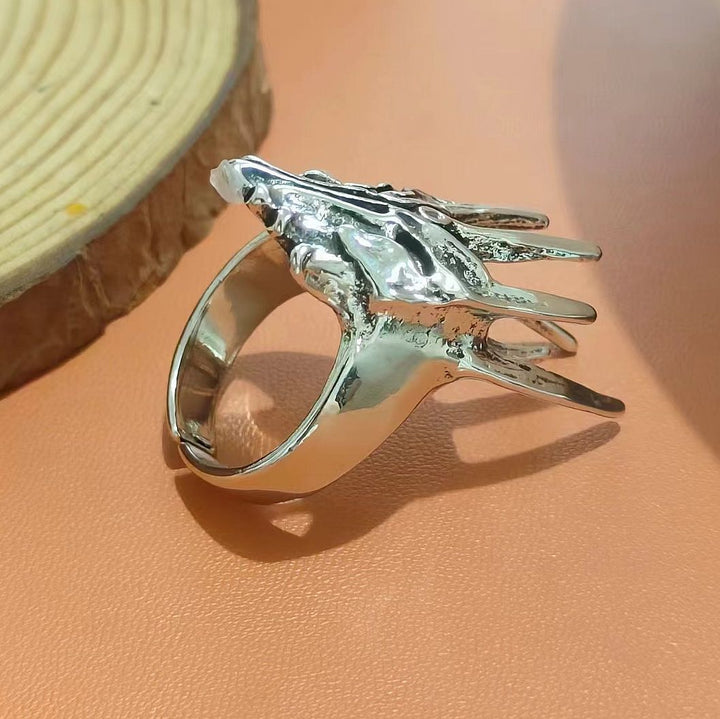 HELM OF SAURON STAINLESS STEEL RING