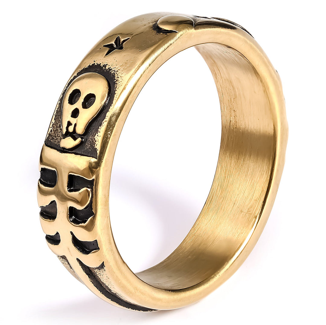 TILL DEATH DO US PART STAINLESS STEEL RING