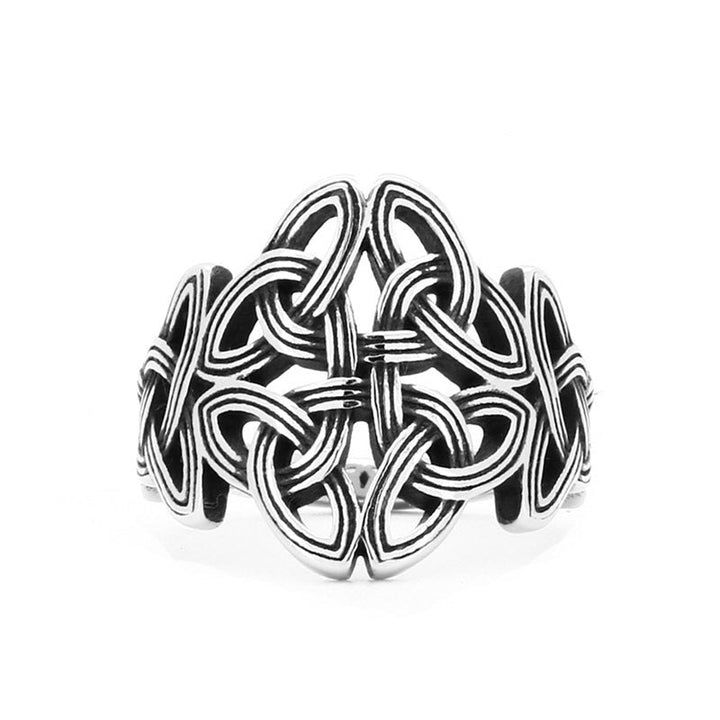 HANDCRAFTED YGGDRASIL MAMMEN STYLE STERLING SILVER RING