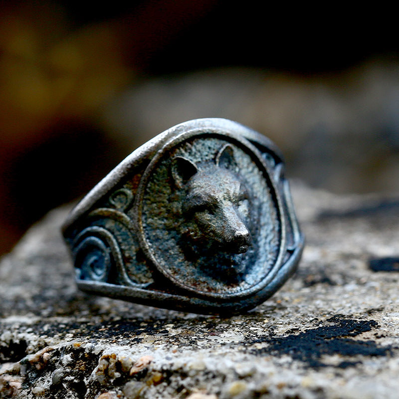 ALIEN MUTANT SYMBIOTE STAINLESS STEEL RING