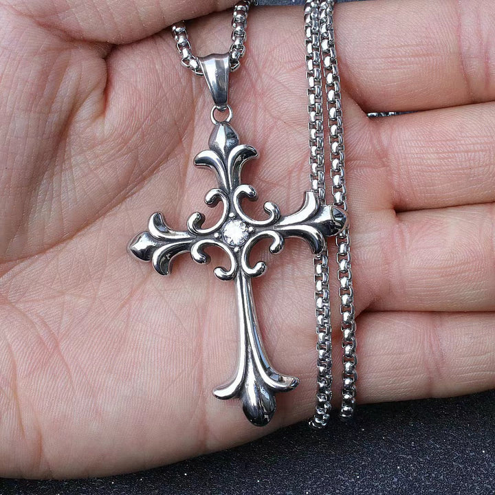 CROSS STAINLESS STEEL PENDANT