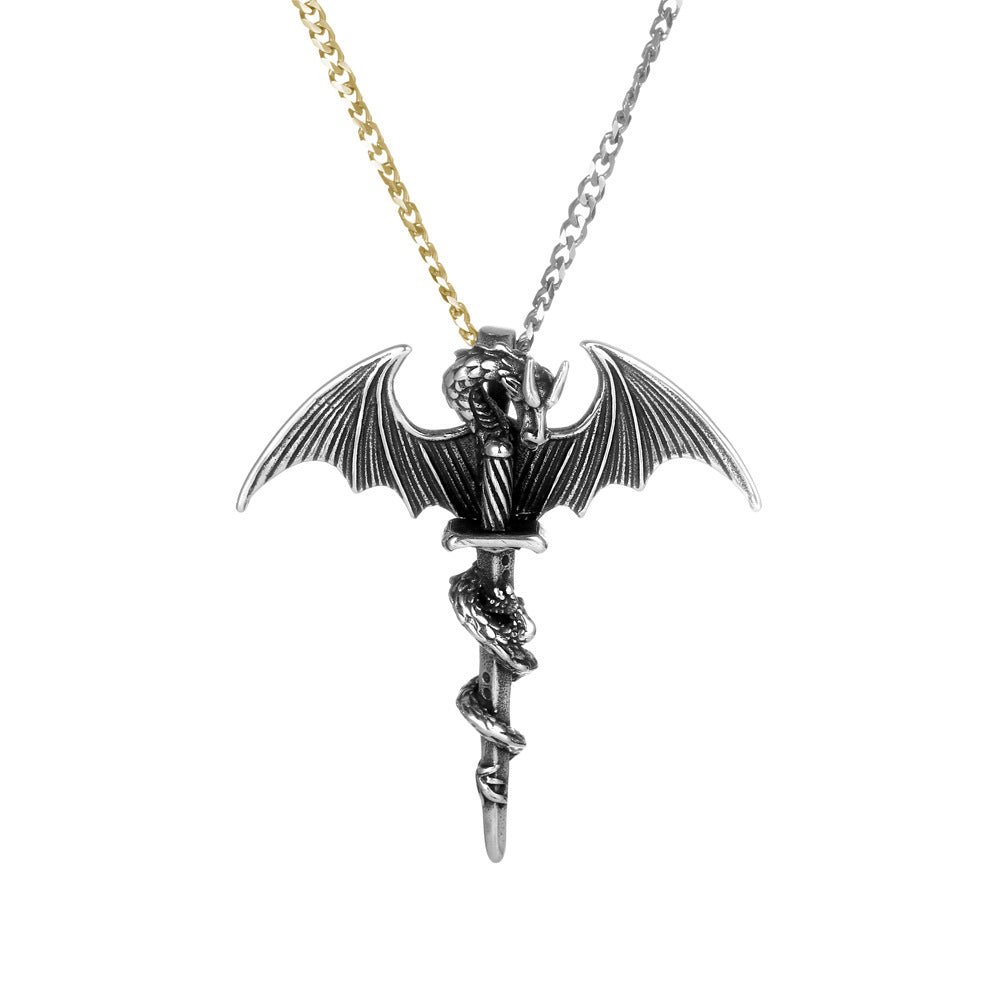 DRAGON STAINLESS STEEL PENDANT